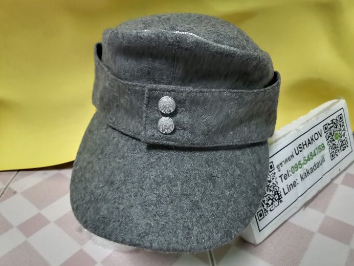 หมวกทหารเยอรมัน  German Elite M43 Field Wool ผ้าวูล หนา นุ่มอุ่น  รูปที่ 2