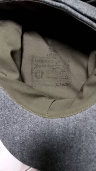 หมวกทหารเยอรมัน  German Elite M43 Field Wool ผ้าวูล หนา นุ่มอุ่น  รูปที่ 8