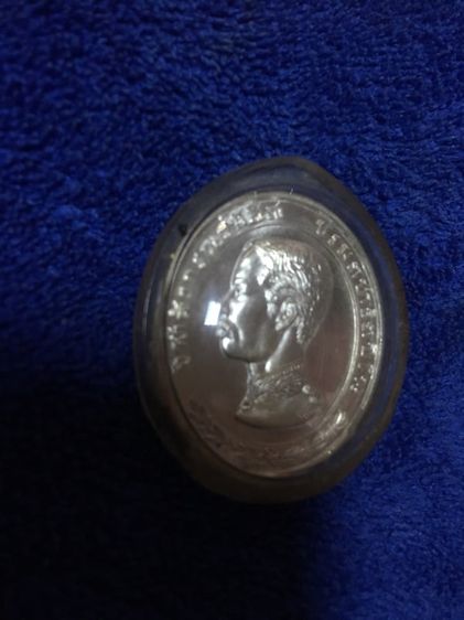 เหรียญเงินรัชกาล 5 ออกวัดหัวลำโพงพ.ศ. 2535 สภาพสวยไม่ได้ผ่านการใช้งาน