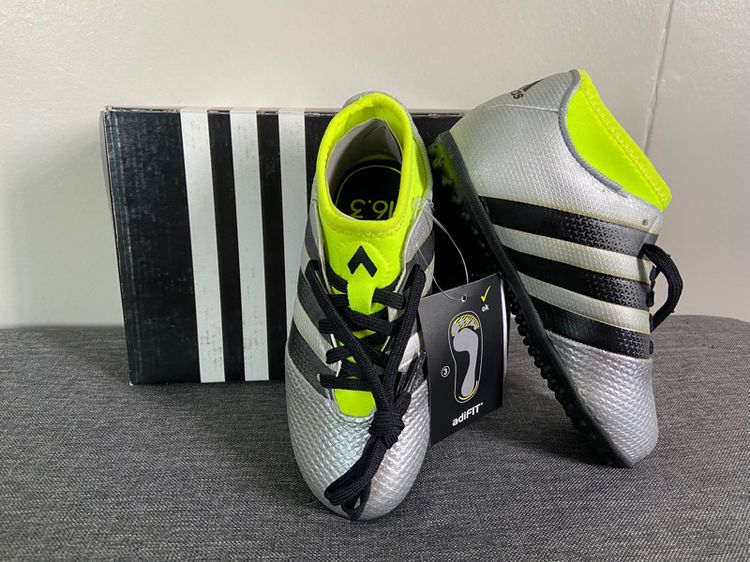 Adidas football kids รองเท้าบอล รองเท้าผ้าใบ  Uk11 Us11.5 17.5cm ของแท้ ของใหม่ รูปที่ 11