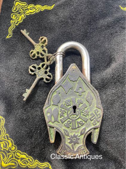 กุญแจทองเหลืองA1 รูปที่ 2