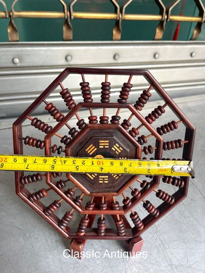 ลูกคิดจีนแปดเหลี่ยม พร้อมขาตั้ง รูปที่ 4