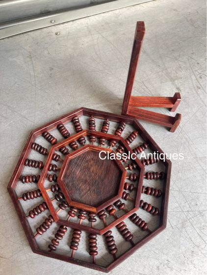 ลูกคิดจีนแปดเหลี่ยม พร้อมขาตั้ง รูปที่ 3