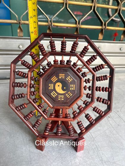 ลูกคิดจีนแปดเหลี่ยม พร้อมขาตั้ง รูปที่ 2