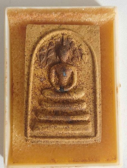 พระผงสมเด็จปรกโพธิ์พิมพ์จัมโบ้หลวงพ่อมาวิเวกอาศรมปี๒๕๒๐ รูปที่ 14