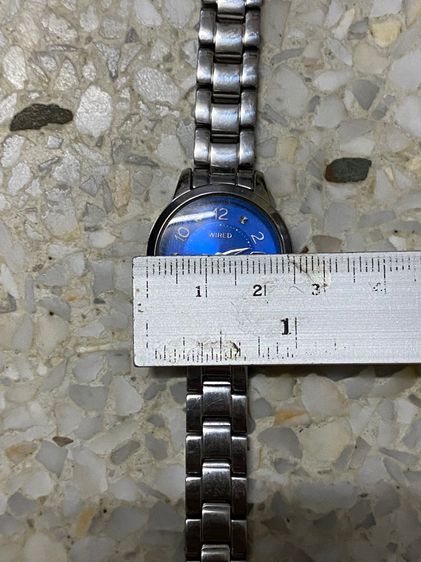 นาฬิกายี่ห้อ WIRED   by  seiko  ควอทซ์ พลังแสงอาทิตย์ แท้มือสอง สายยาว 16 เซนติเมตร  800฿ รูปที่ 8
