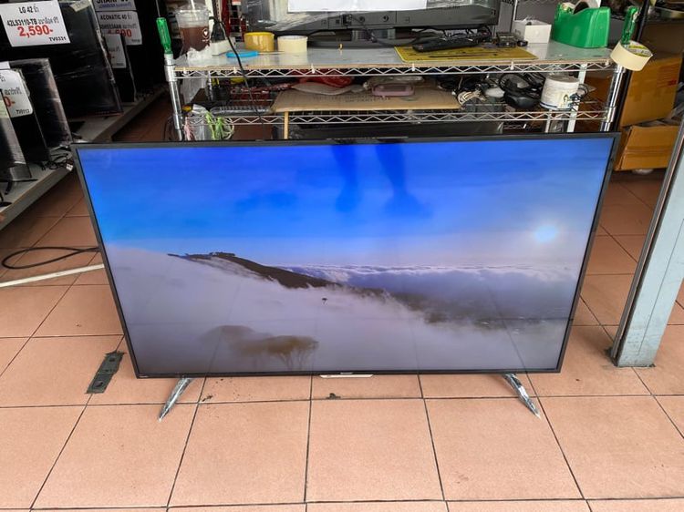 Samsung UHD 4K TV รุ่น UA43AU7700KXXT  UHD 4K Smart TV ขนาด 43 นิ้ว 👉🎉 ขาย 4,990-✅🥰  ราคาโปรโมท