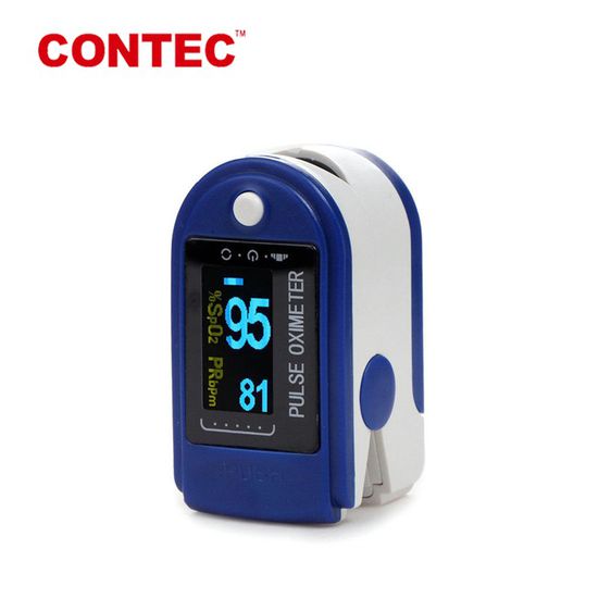 Contec เครื่องวัดออกซิเจนที่ปลายนิ้ว Fingertip Pulse Oximeter รุ่น CMS50D รูปที่ 6