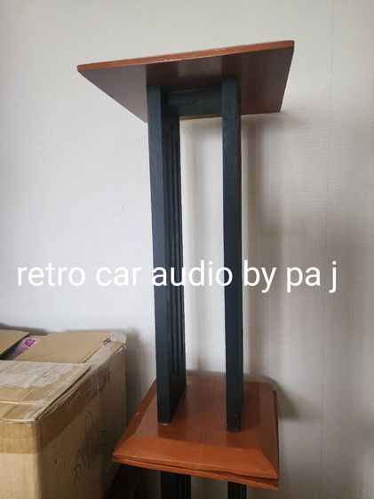 ชั้นวางลำโพงทำจากไม้ รูปที่ 4