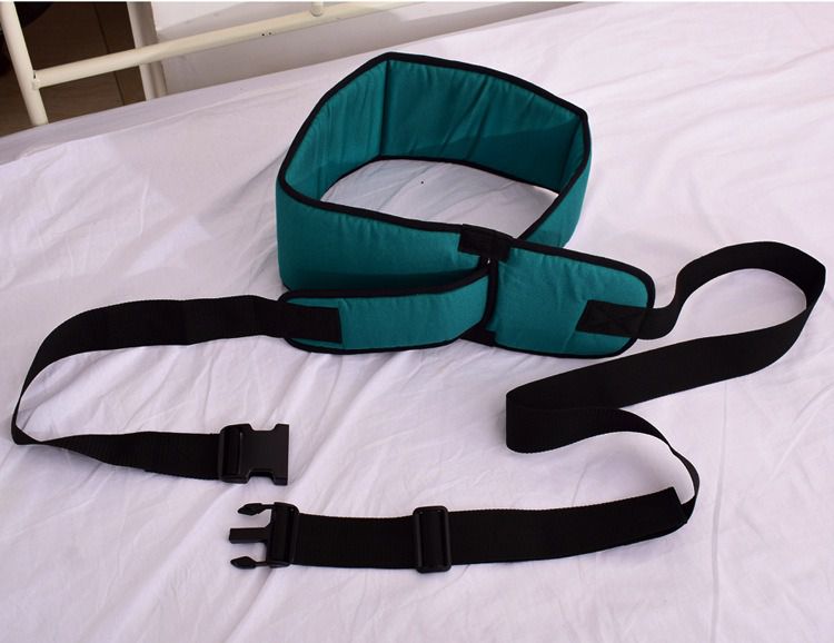 👍🏻 ขายดี Abloom สายรัดตัวผู้ป่วย กับเตียง สายรัดเตียง รุ่น 2 ชั้น Double Strap Medical Bed Strap for Patient (สีเขียว) รูปที่ 2