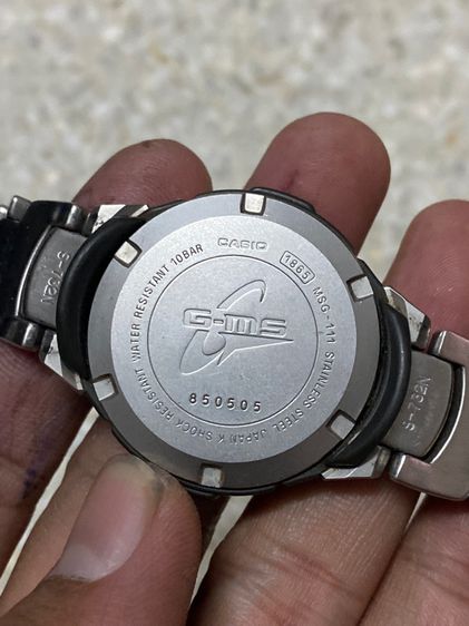 นาฬิกายี่ห้อ CASIO  Baby G   GMS  ของแท้มือสองสแตนเลส สายยาว 16 เซนติเมตร  900฿ รูปที่ 2