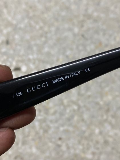 แว่นตา Gucci  กัชชี่ ของแท้มือสอง  ติดเลนส์สายตากันแดดมา  เฟรมสวย  1500฿ รูปที่ 5