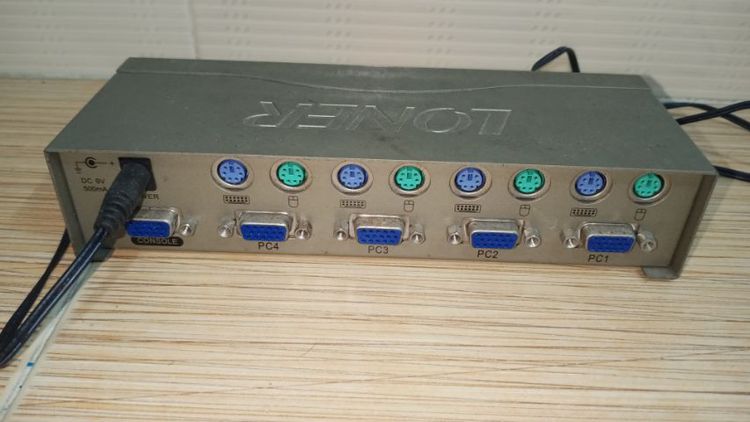 KVM Switch 4 ports VGA รูปที่ 2