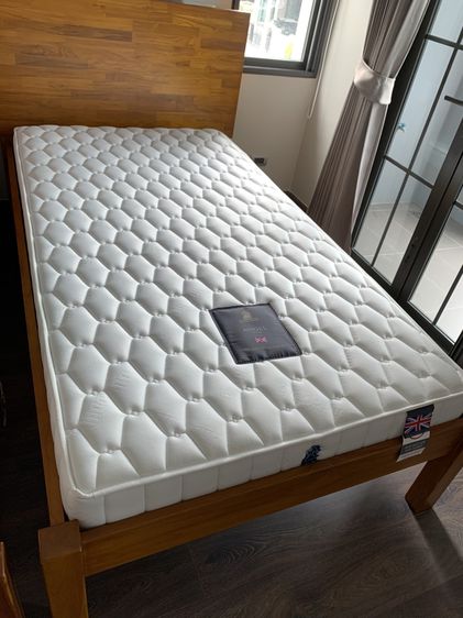 เตียงไม้สักทอง 3.5 ฟุต อุดมเฟอร์นิเจอร์   รูปที่ 6