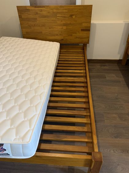 เตียงไม้สักทอง 3.5 ฟุต อุดมเฟอร์นิเจอร์   รูปที่ 5