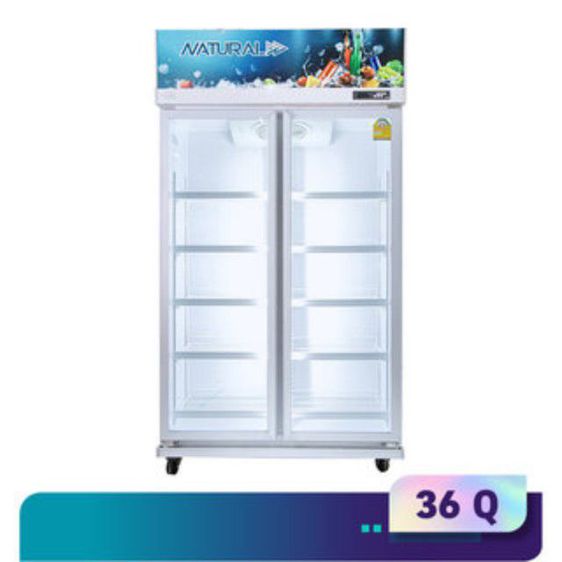 ตู้เย็น 2 ประตู ยี่ห้อ Naturat รุ่น  NCS-4990E. ขนาด 36 คิว  เพิ่งซื้อมาในราคา  27990 จากแม็คโครเดือนที่แล้ว ราคาต่อรองกันได้ค่ะ  