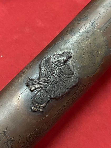 ดาบซามูไรญี่ปุ่น กะไหล่เงิน รูปที่ 8