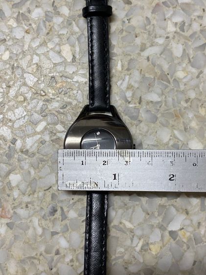 นาฬิกายี่ห้อ DKNY  ของแท้มือสอง เรือนสแตนเลสดำสวย สายเปลี่ยนใหม่  850฿ รูปที่ 7