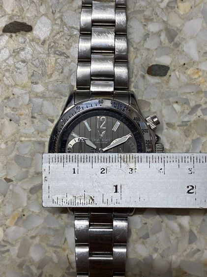 นาฬิกายี่ห้อ LYLE and SCOTT  ควอทซ์ โครโนกราฟ แท้มือสอง สายยาว 22 เซนติเมตร  1400฿ รูปที่ 6