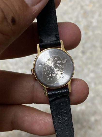 นาฬิกายี่ห้อ SEIKO  ไซโก  ควอทซ์ เลดี้ ของแท้มือสอง  สายเปลี่ยนใหม่  650฿ รูปที่ 2