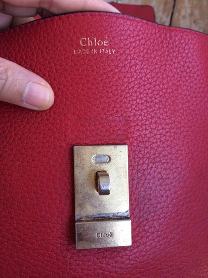 กระเป๋า Chloe แดง  รูปที่ 4