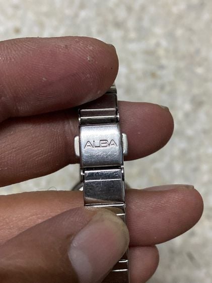 นาฬิกายี่ห้อ ALBA  อัลบา   ของแท้มือสอง สวย  สายยาว 17 เซนติเมตร  750฿ รูปที่ 8