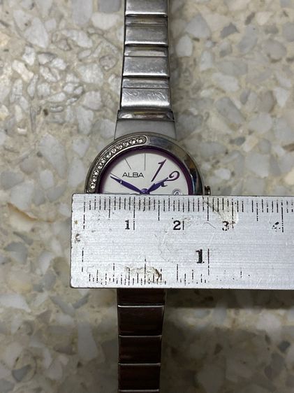 นาฬิกายี่ห้อ ALBA  อัลบา   ของแท้มือสอง สวย  สายยาว 17 เซนติเมตร  750฿ รูปที่ 9