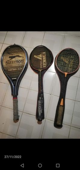 ขาย​เหมา​ลดพิเศษ​ไม้แบดมินตัน, ไม้เทนนิสมือสองพร้อมลูกแบดฯ รูปที่ 3