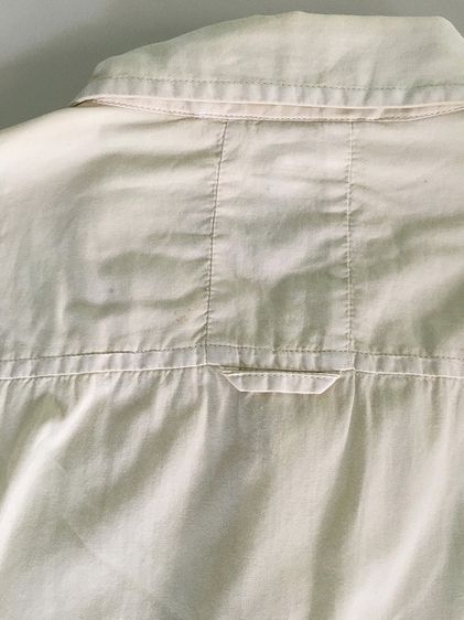 เสื้อเชิร์ตแขนยาวสีครีม Guess Jeans 086  sz L รูปที่ 10