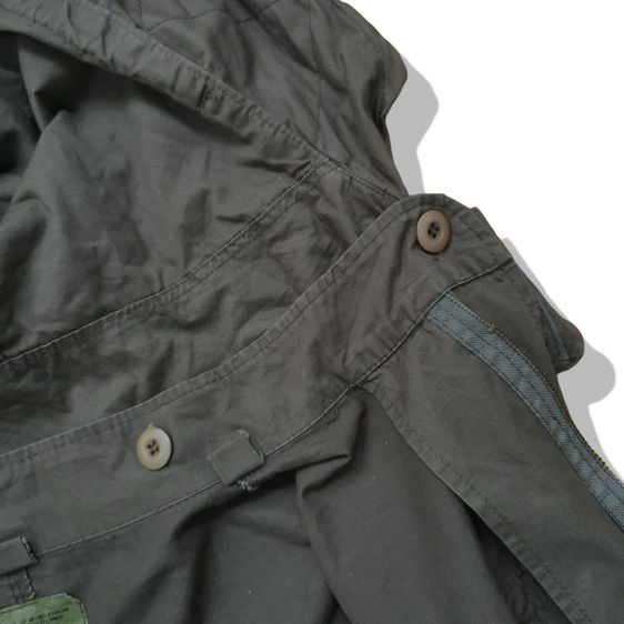 Military Parka Hooded Jacket รอบอก 44” รูปที่ 5