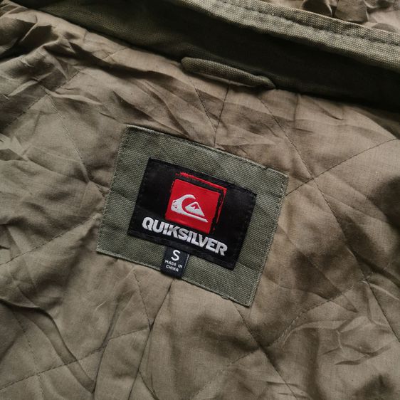 Quiksilver Military Hooded Jacket รอบอก 44” รูปที่ 7