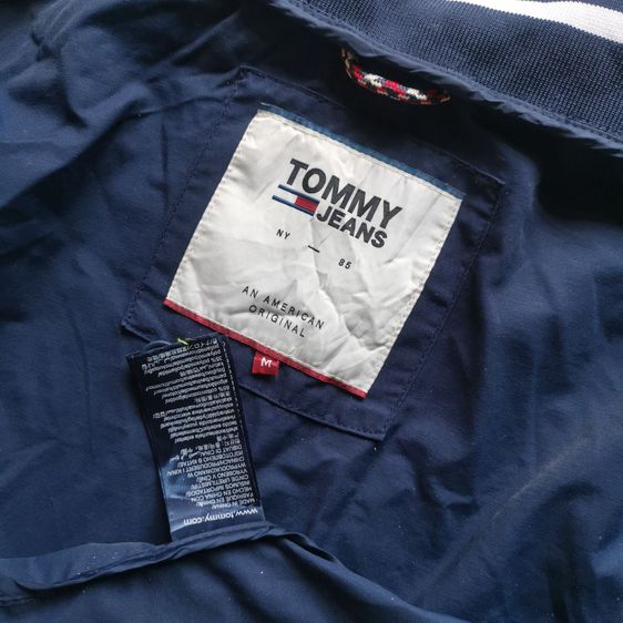 Tommy Hilfiger Navy Blues Hooded Jacket รอบอก 44” รูปที่ 11