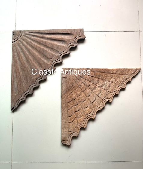 อะไหล่ตู้ขาพัดไม้สักแกะสลัก