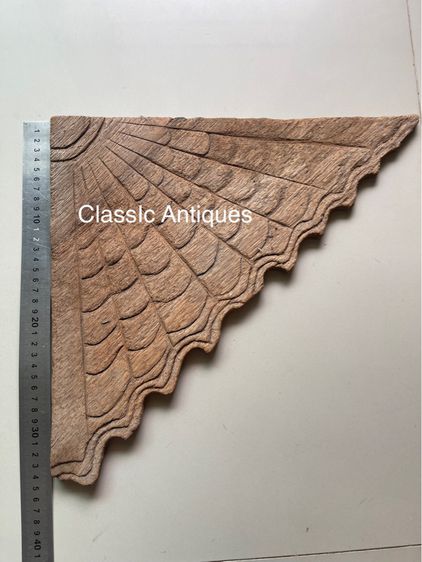 อะไหล่ตู้ขาพัดไม้สักแกะสลัก รูปที่ 3