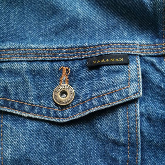 Zara Man 4 Pockets Denim Jacket รอบอก 44” รูปที่ 5