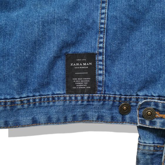 Zara Man Denim Collection Jacket รอบอก 43” รูปที่ 5