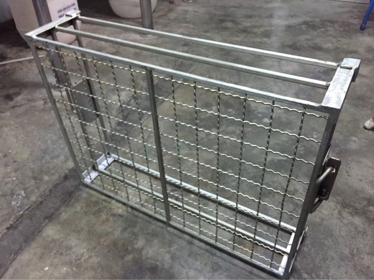 ตะแกรงเหล็กชุบซิงค์ แข็งแรง ทนน้ำได้ ไม่เป็นสนิม ใช้งานได้หลายแบบ รูปที่ 5