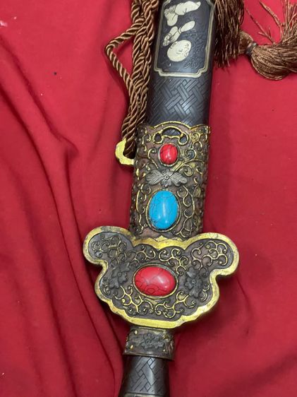 ดาบจีนลวดลายกะไหล่เงินA2 รูปที่ 14