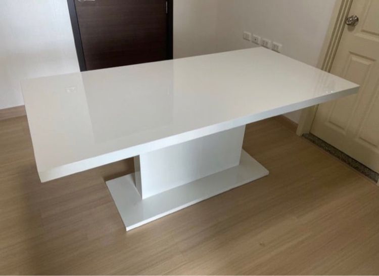 อื่นๆ ไม้ โต๊ะกินข้าวสีขาว SB furniture ยาว180 