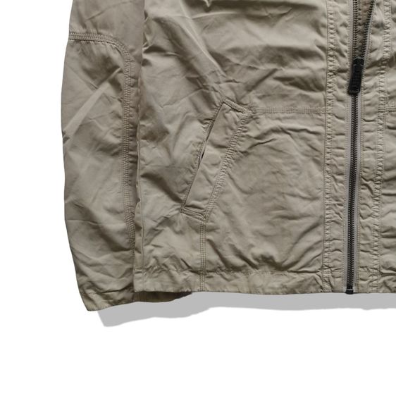 Calvin Klein Khaki Brown Zipper Jacket รอบอก 45” รูปที่ 6