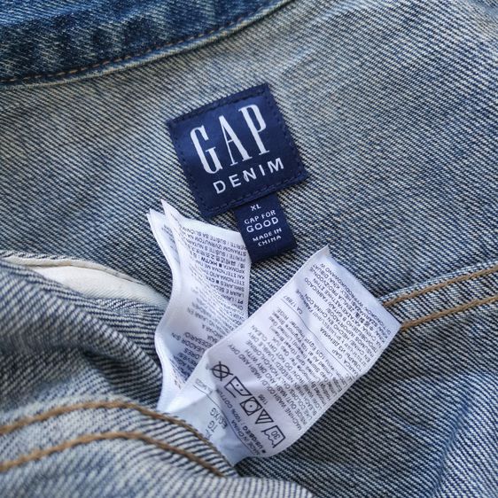 GAP 4 Pockets Denim Jacket รอบอก 45” รูปที่ 3