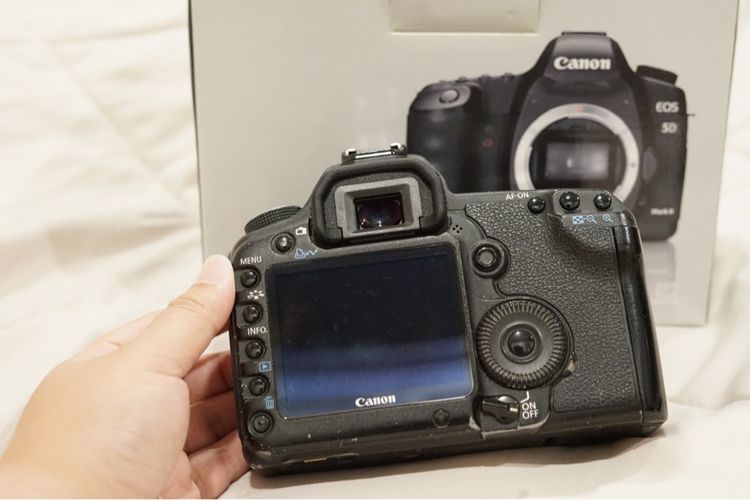 Canon 5D II EOS 5D Mark II Full Frame DSLR กล้องดิจิตอล โปร มือสอง รูปที่ 4