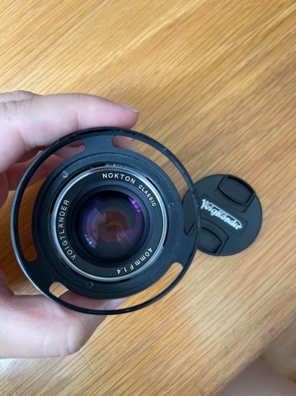 Voigtlander 40mm f1.4 Classic M-mount with lens hood LH-6 รูปที่ 2