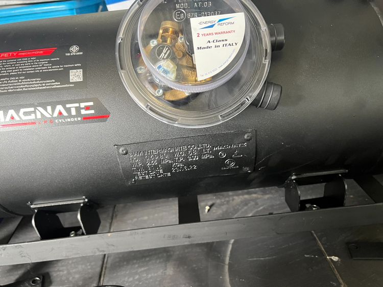 ขายชุดถังแก๊สจาก Energy Reform made in Italy ยังมีประกันประมาณเกือบปี รูปที่ 3