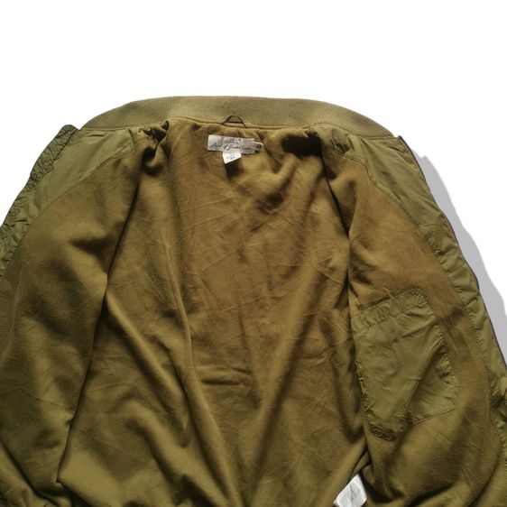 HM Olive Green Bomber Jacket รอบอก 45” รูปที่ 3