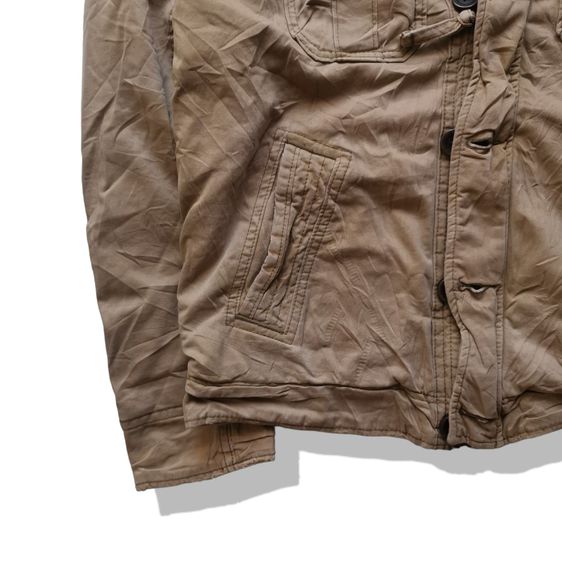 Hollister Khaki Brown Carpinteria Jacket รอบอก 46” รูปที่ 5