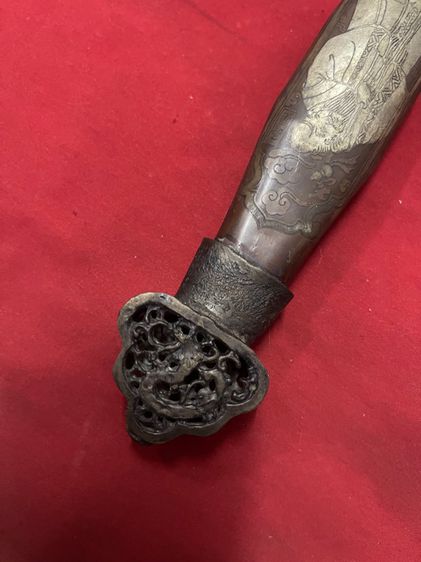 ดาบตรง ลายกระไหล่เงินA3 รูปที่ 7