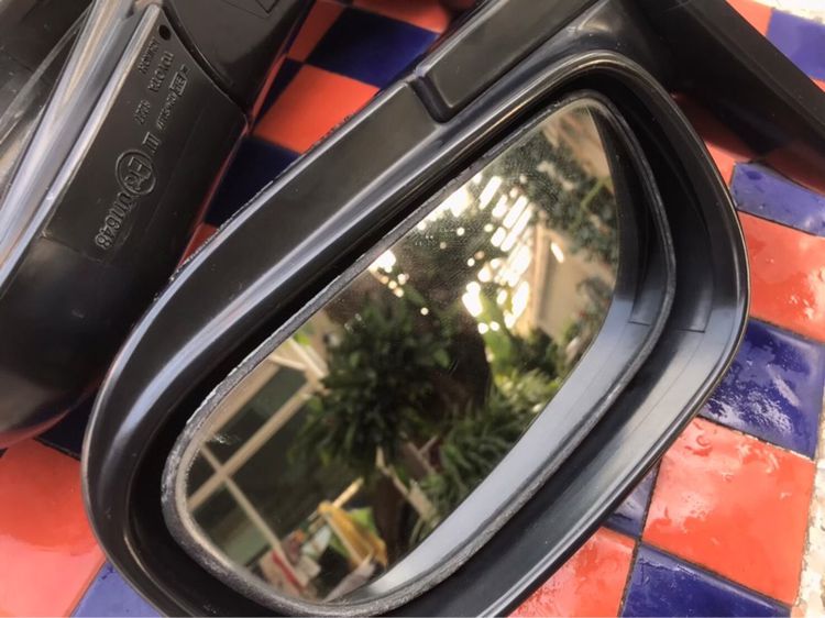 กระจกมองข้างแบบปรับมือสีดำ รุ่นสามห่วง EE100 EE101 ของแท้โตโยต้า สภาพดี ใช้งานดีปกติ เจ้าของขายเอง รูปที่ 2