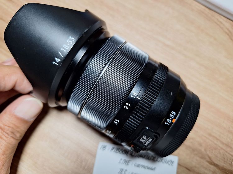 เลนส์ซูม Lens Fuji 18-55mm Fujifilm Fujinon