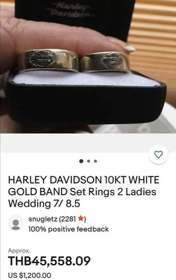 🎀 Sold​🎀 HARLEY​ DAVIDSON​
925​ Sterling​ silver

แหวนฮาร์เลย์​ เงินแท้ -​ April vintage​ รูปที่ 5
